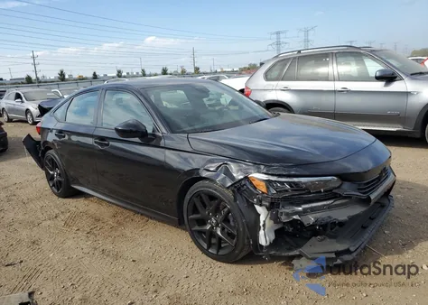 2024 Honda Civic Sport z USA, uszkodzony, nr VIN 2HGFE2F57RH553300